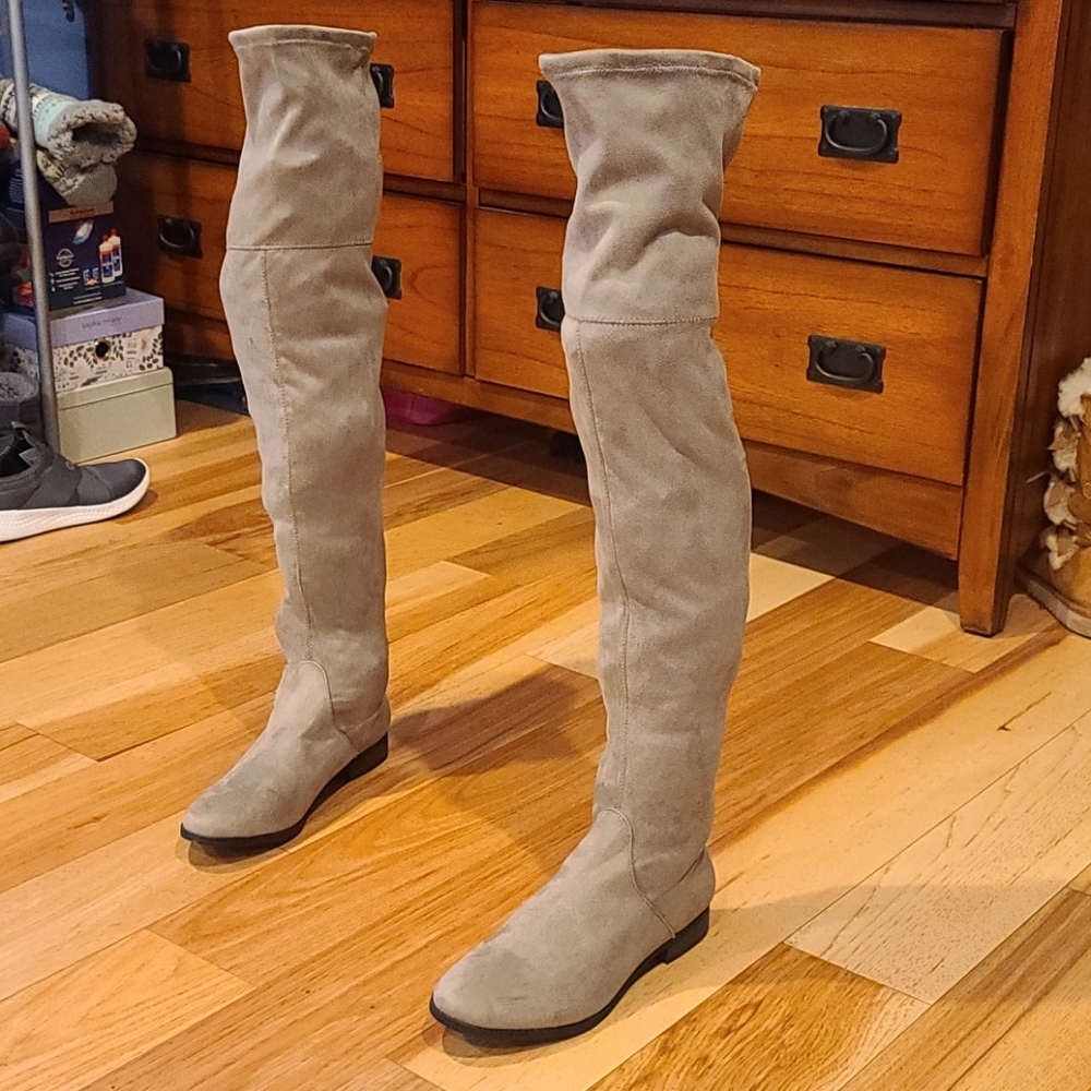 Knee high boots